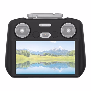 Silicone protective ümbris PULUZ jaoks DJI RC 2 (must)