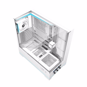 Darkflash DY450 PRO computer ümbris (valge) + 1 fan