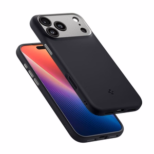 Spigen Nano Pop Mag Чехол совместимый с MagSafe для iPhone 17 Pro Black Sesame