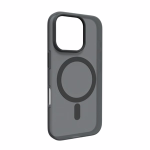 Силиконовый чехол Puro Daylight MagSafe для iPhone 16 Pro - чёрный