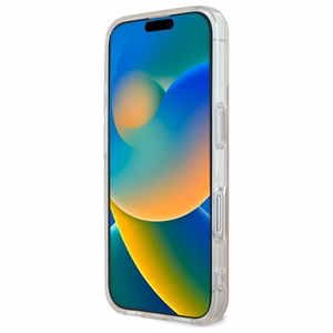 Guess IML 4G MagSafe iPhone 16 Ümbris - roosa