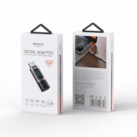 Yesido Adapter OTG GS24 - Typ C (male) to Type C (female) - with LCD display must