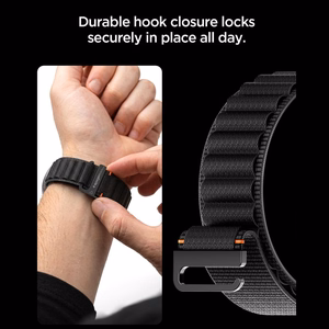 Spigen WBF1 Strap for Samsung Galaxy Watch Ultra 47mm - Black