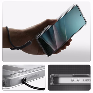 Spigen Ultra Hybrid S Mag MagSafe ümbris Samsung Galaxy S26 Ultra - läbipaistev ja valge