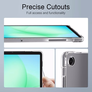 Tech-Protect FlexAir ümbris Samsung Galaxy Tab A9+ / A11+ jaoks - läbipaistev