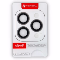 Kaameraklaas iPhone 15 Pro / 15 Pro Max Forcell Premium titaanile