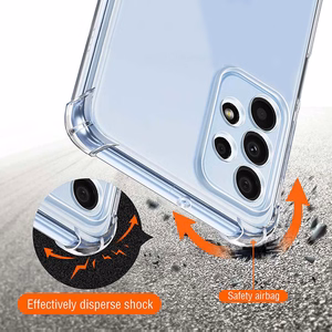 Clin Anti Shock 1,5mm jaoks REALME C35 LÄBIPAISTEV
