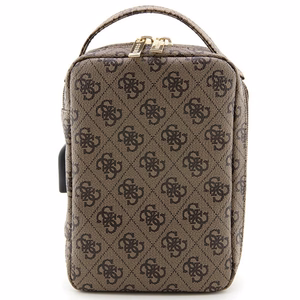 Guess kott GUHBP4RPSW organisaator pruun 4G Printed Stripes