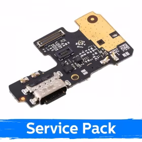 Charging Port Ühildub Xiaomi Mi A3 Koos Flex / Plata Original (Service Pack)