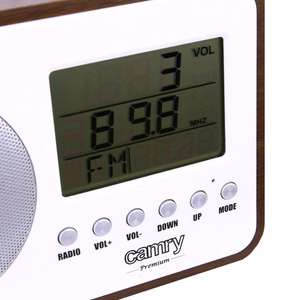 Camry CR 1153 – portable digital radio, black/white