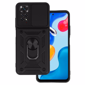 Slide Camera Armor чехол для Xiaomi Redmi Note 11/Note 11S чёрный