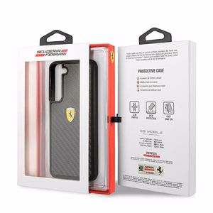 Ferrari FEHCS22SFCAK S22 S901 must/must kõvakott On Track Real Carbon