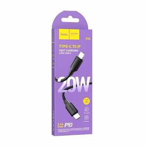 Kaabel USB C to Lightning Hoco PD 2,4A 20W 1 m X96 must