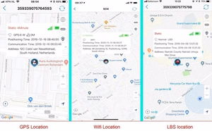 Mini isiklik GPS jälgija käevõru