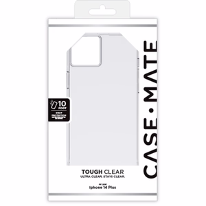 Case-Mate Tough Clear ümbris seadmele iPhone 14 Plus, läbipaistev