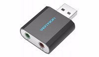 Vention USB External Sound Card must Metal Type