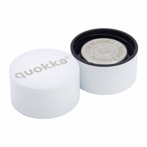 Quokka Solid roostevabast terasest termospudel, 510 ml, White