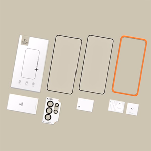 Tech-Protect Easy Set+ 3-pakk karastatud klaas Galaxy S26 Ultra must