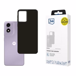 3mk Matt Ümbris jaoks Motorola Moto E14 / G04 / G04S - must