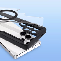 Dux Ducis Skin X Pro Ümbris jaoks Samsung Galaxy S25 Ultra with MagSafe and Wallet - must