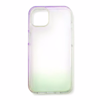 Aurora Case ümbris iPhone 12 Pro Max Neon Gel Cover Purple jaoks