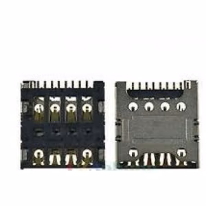 SIM-kaardi pesa / kontaktid ühilduv LG H340 Leon / D320 L70 / D405 L90 originaal