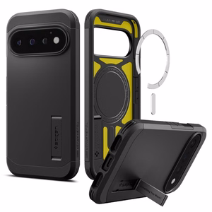 Spigen Tough Armor Mag MagSafe kaitseümbris Google Pixel 11 Pro telefonile, must