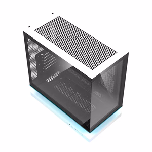 DarkFlash F1 ATX-arvutikorpus 6 ventilaatoriga, valge