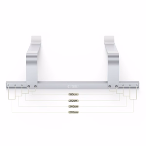 Tech-Protect ULS100 universal alus jaoks laptops up to 16" - hõbedane