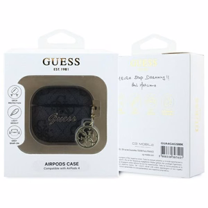 Guess GUA4G4GSMK AirPods 4 cover must/must 4G Charm Collection