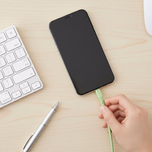 Кабель USB C to USB C Forcell F-Energy QC4.0 PD 5A 100W Silicone 1 m C347 зелёный