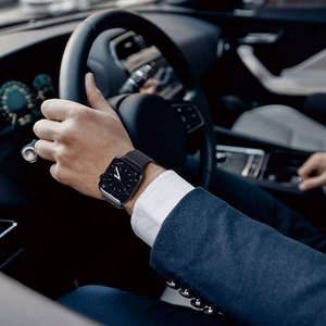 DUX DUCIS strap MILANESE stailess steel magnetic for Apple Watch 38 / 40 / 41 mm black