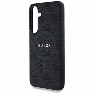 GUESS ümbris jaoks SAMSUNG S25 GUHMS25SG4GFRK (Magnetic PU 4G Ring Classic Logo) must