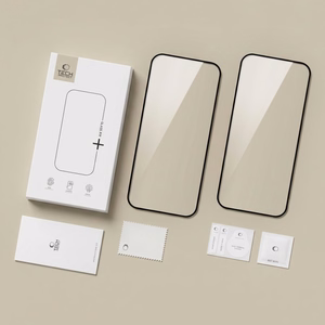 Tech-Protect Glass Fit+ 2 karastatud kaitseklaasi komplekt mudelile Xiaomi Redmi 17 4G / 5G – must