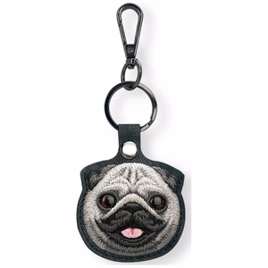 Nimmy New Big Eyed Pet 2.0 suurte silmadega koera kujuline jälgimisseadme ümbris – must