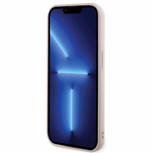 KARL LAGERFELD ümbris jaoks IPHONE 15 Pro Max KLHCP15X3DMBKCP (3D Logo Glitter) roosa