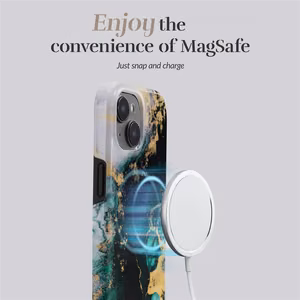 MIO Green Marble Magsafe ümbris iPhone 17