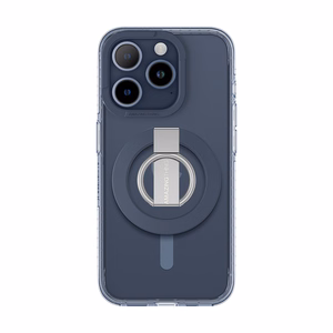 Amazing Thing Titan Pro Mag Ring Grip Ümbris 10FT IP156.1PTRBU jaoks Iphone 15 Pro tumesinine