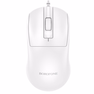 Borofone BG19 Moda juhtmega arvutihiir, valge
