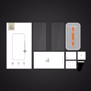 Закалённое стекло Tech-Protect Quick Set+ для Samsung Galaxy S25 - прозрачный