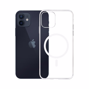3mk Clear MagCase jaoks Apple iPhone 12/12 Pro - läbipaistev