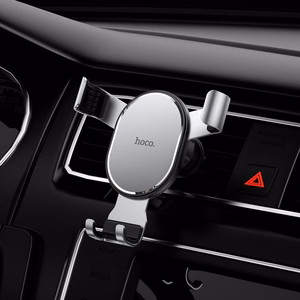 Gravity car phone holder Hoco air vent CA56 PLUS black metal