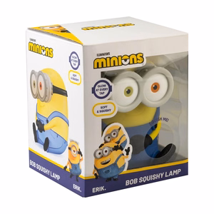 Minions Bobi pehme silikoonist LED-öövalgusti lastele, 15 cm