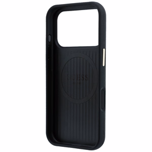 Guess Kevlar Triangle Logo MagSafe ümbris mudelile iPhone 17 Pro / 18 Pro – värv: must