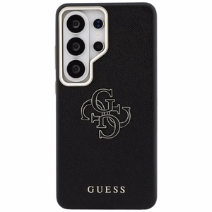 Guess ümbris Grained Big 4G Metal Logo for Samsung Galaxy S26 Ultra must