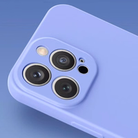 Silicone ümbris jaoks Samsung Galaxy A14 5G / Galaxy A14 silicone cover light sinine