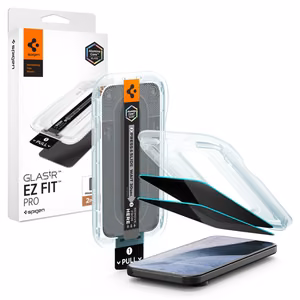 Spigen Glas.tR EZ Fit Pro HD 2 privaatsusfunktsiooniga karastatud klaasi komplekt mudelitele Google Pixel 10 / 11