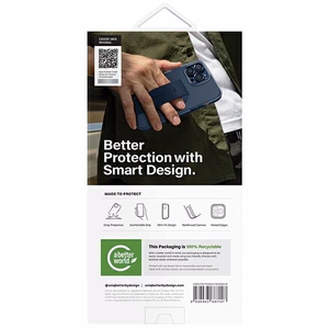 Uniq Heldro Mag Magclick Charging чехол для iPhone 15 Pro Max - прозрачный