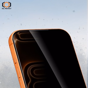 Tel Protect Dust-Free Easy Fit Privacy Full Glue 6D закаленное стекло для Iphone 15 Pro черное