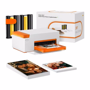 Liene Amber M110 4x6" Portable Photo Printer with 60 sheets of 4x6" photo paper